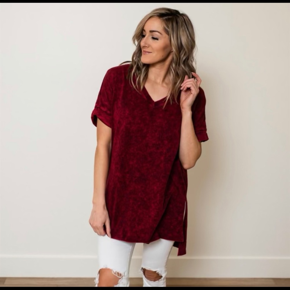 Acid Wash Tunic